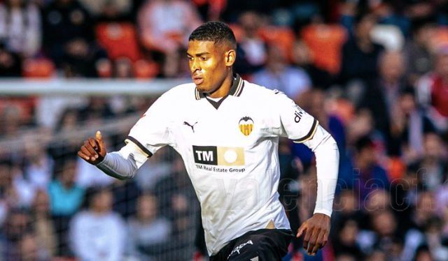  Mosquera, ante el Celta.