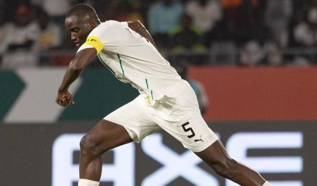  Mouctar Diakhaby, con Guinea en la Copa África.
