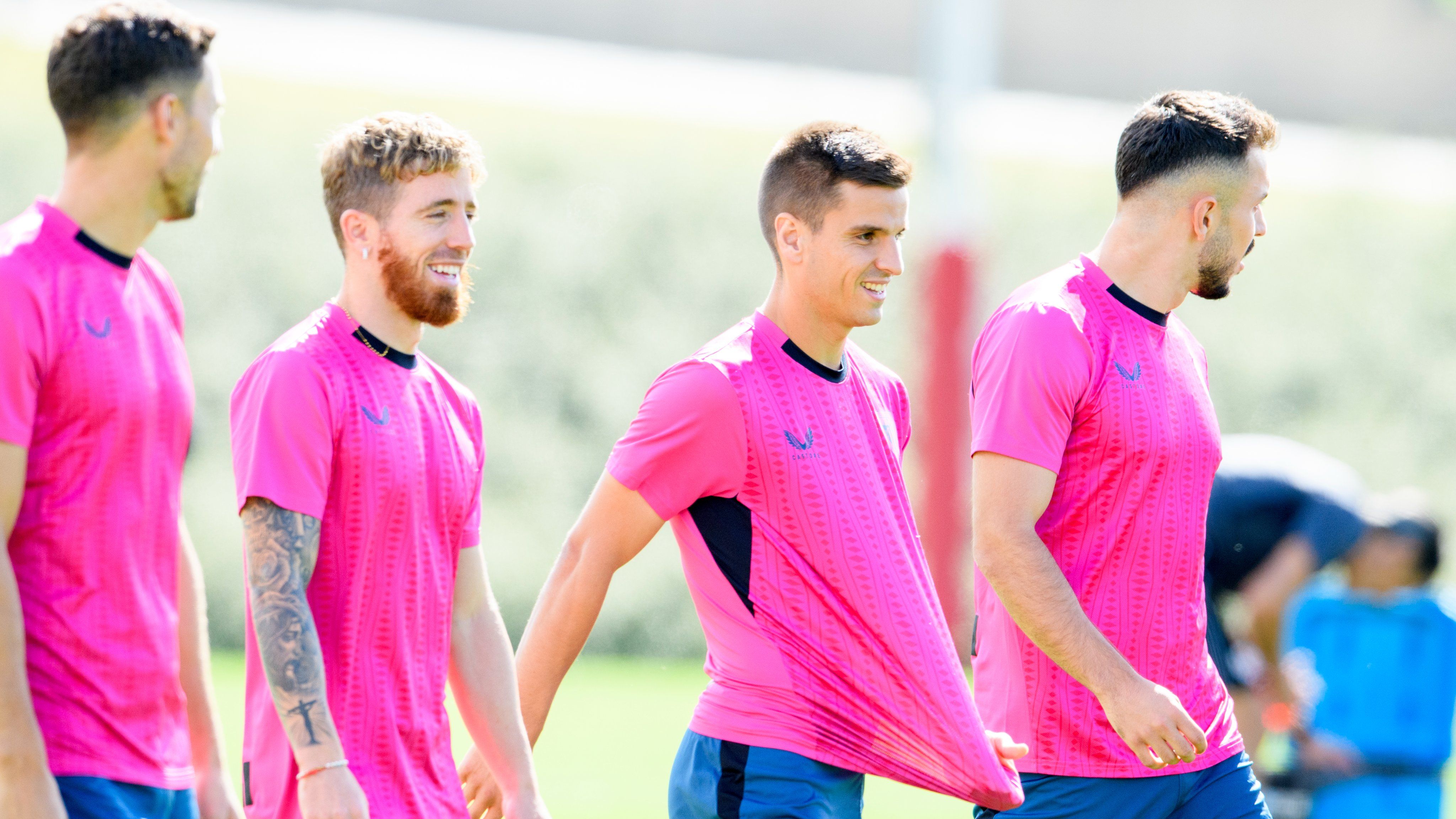  Iker Muniain, Ruiz de Galarreta y el buen rollo en Lezama.