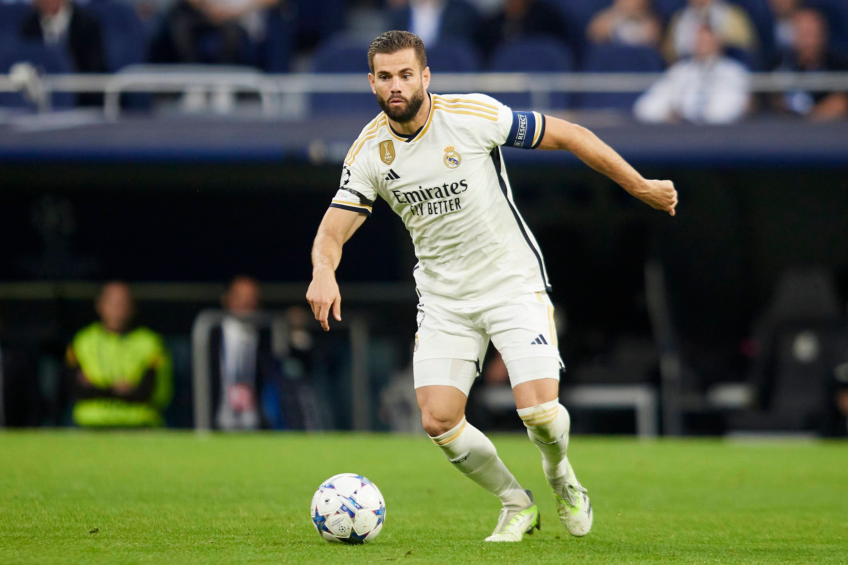  Nacho Fernández, en un partido del Real Madrid (FOTO: Cordón Press).