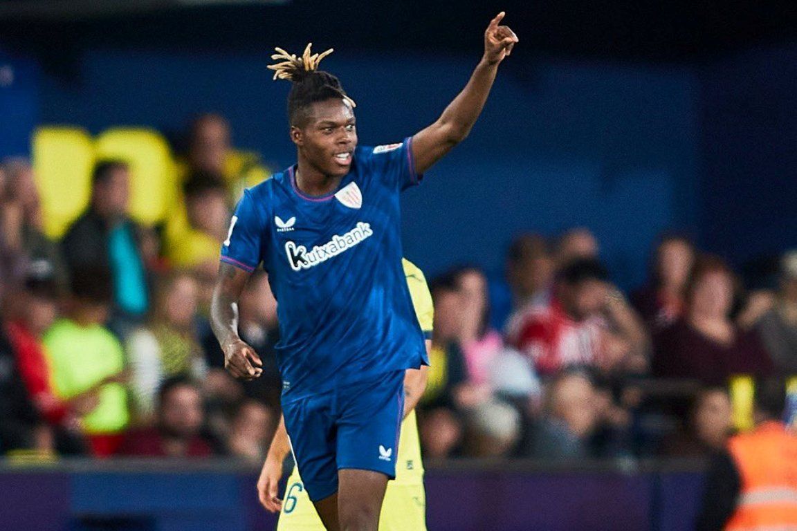  Gol de Nico Williams ante el Villarreal CF en La Cerámica.