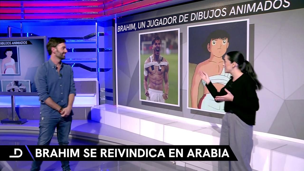  Nuria Cruz explica en ElDesmarque el parecido de Brahim Díaz con Oliver Atom.