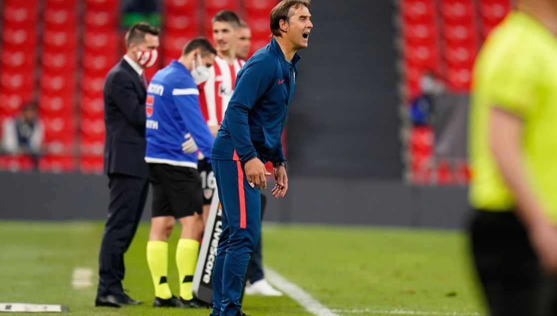 Lopetegui, en San Mamés.