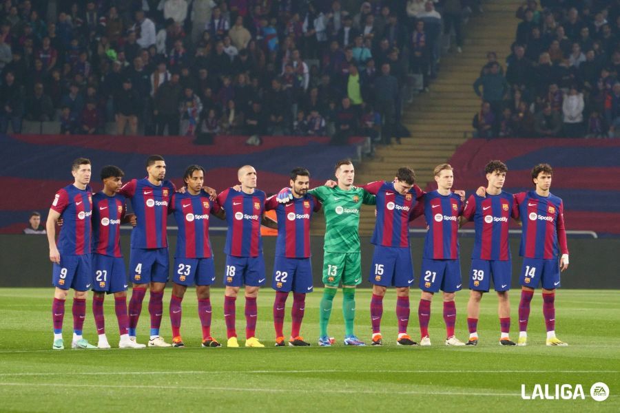  Once titular de Xavi en el Barcelona-Villarreal.