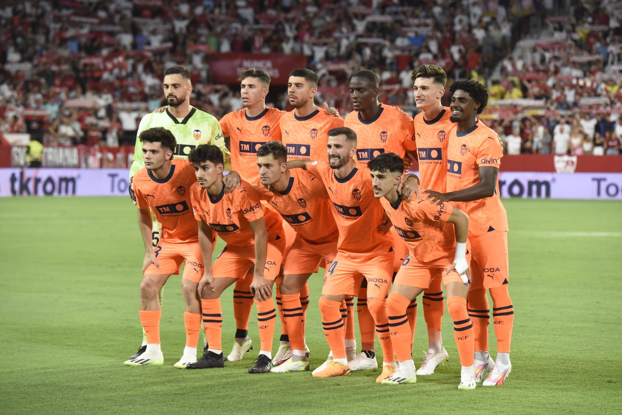  Once titular de Baraja para el primer partido del Valencia CF