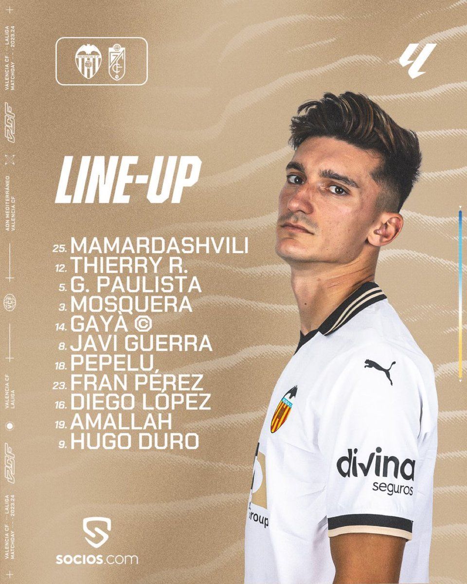  once titular Valencia Cf