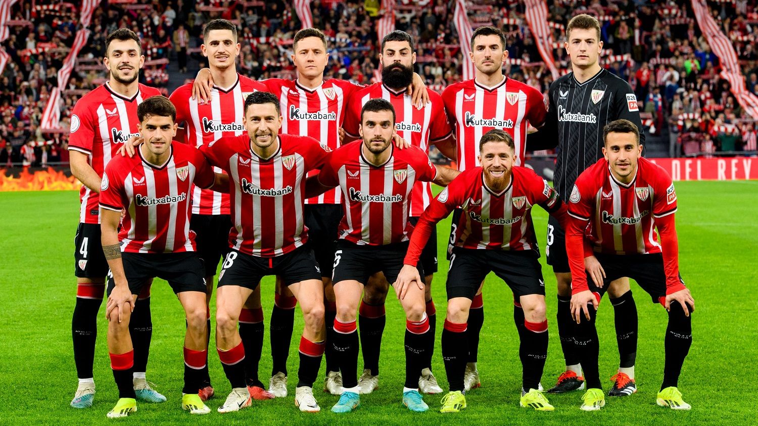  Once inicial del Athletic de Ernesto Valverde frente al Deportivo Alavés, en Copa en San Mamés.
