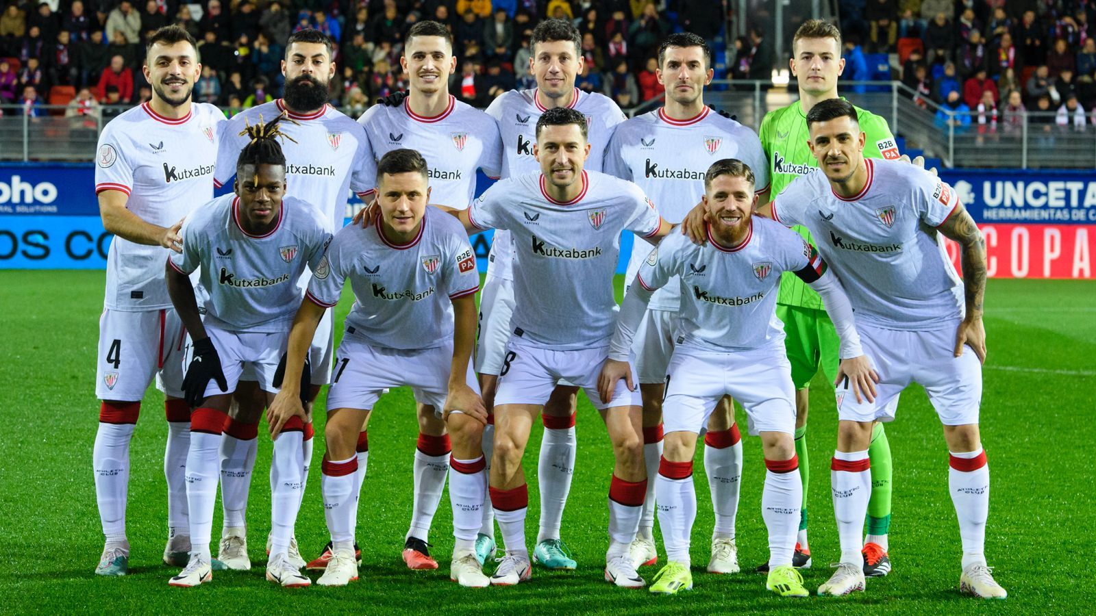  El once que sacaba Ernesto Valverde ante el Eibar, en la Copa, en Ipurua.