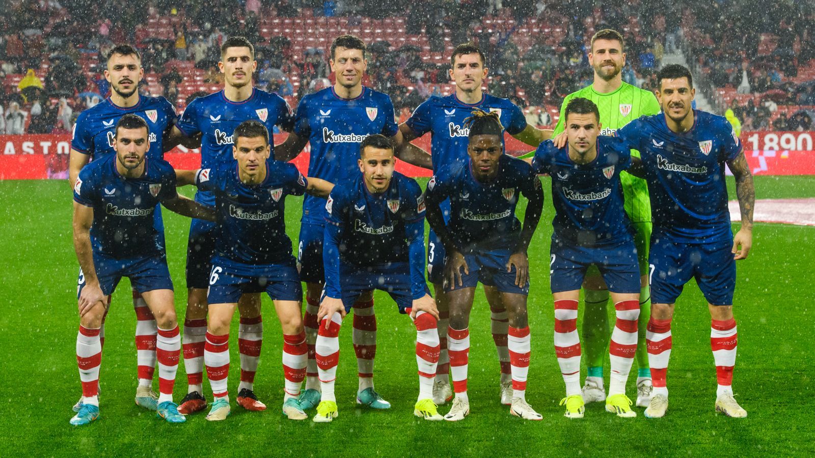 Este es el once que sacaba Ernesto Valverde ante el Sevilla FC en el Ramón Sánchez Pizjuán.