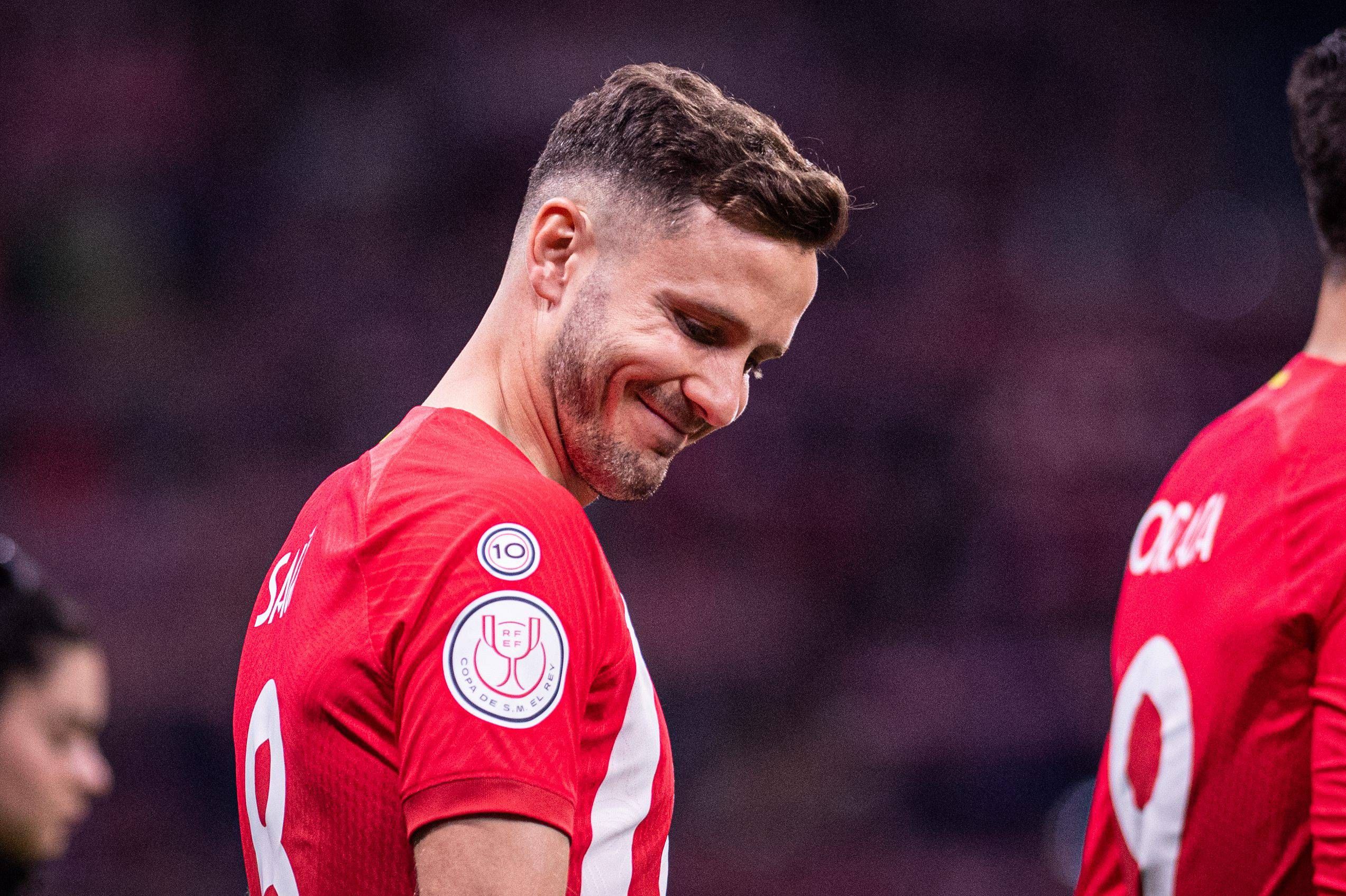 Saúl Ñíguez, en un partido del Atlético.