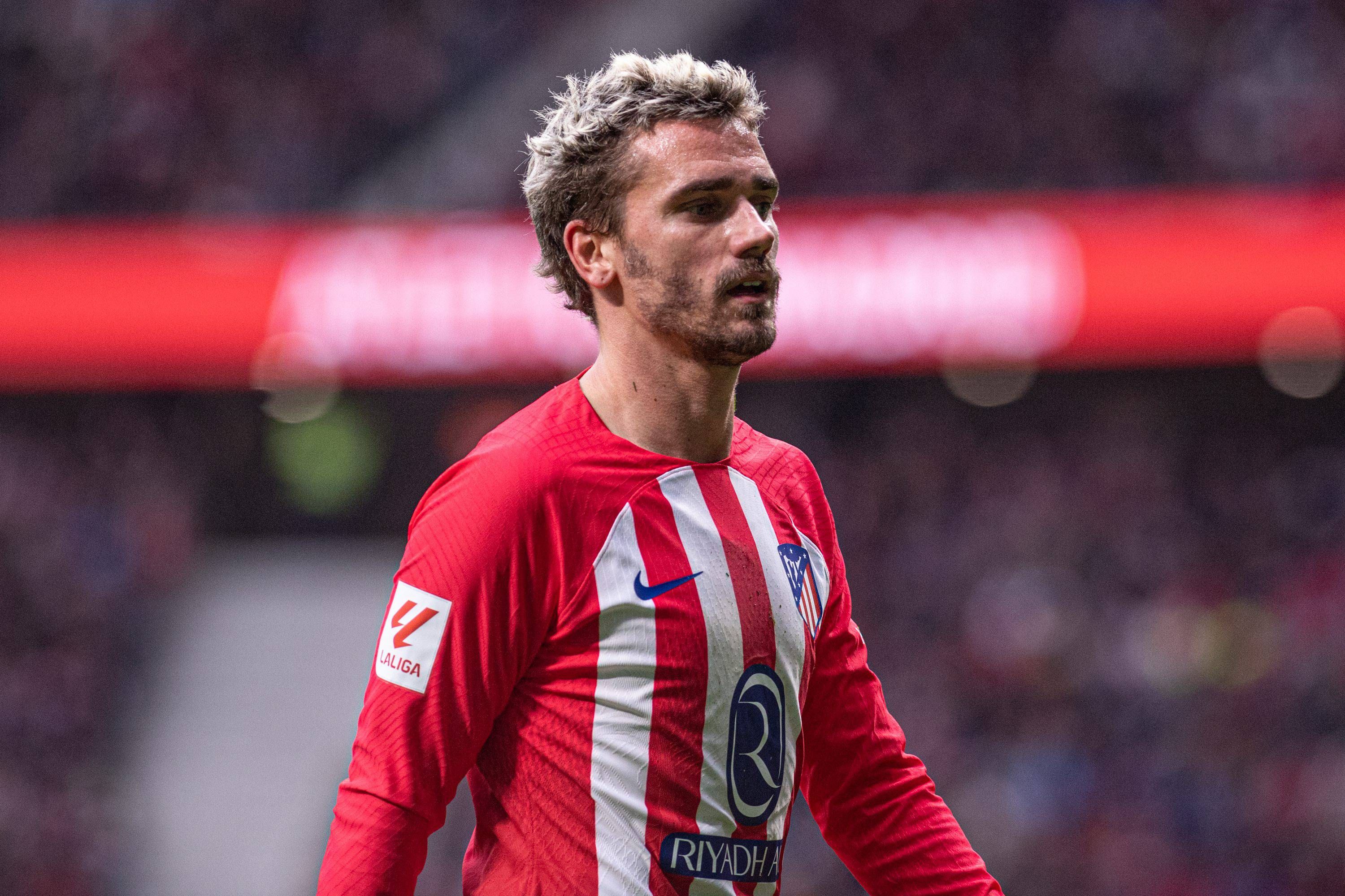  Antoine Griezmann, en un partido del Atlético.