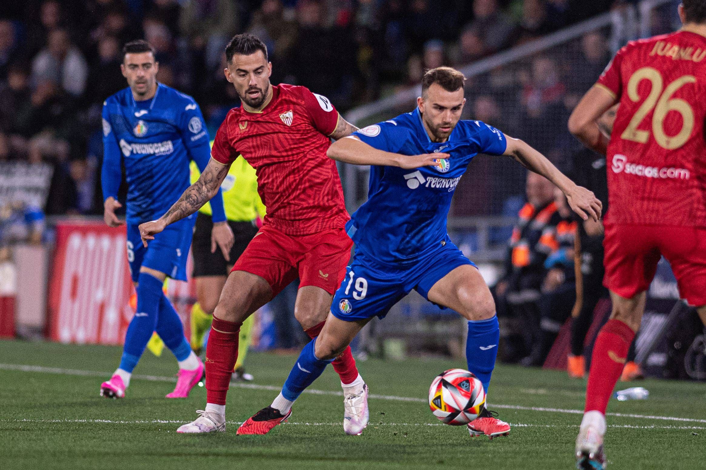  Suso, ante el Getafe.