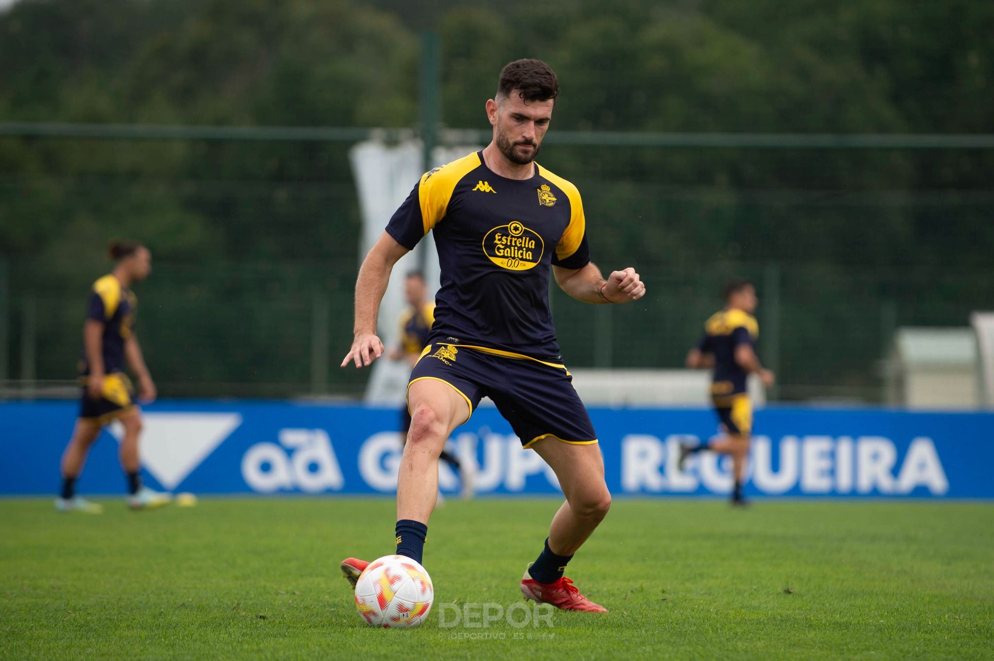  Pablo Vázquez sufre una lesión muscular en el cuádriceps izquierdo