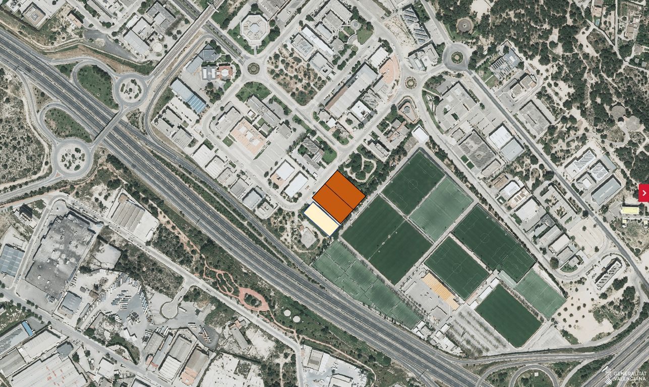  Parcela dónde irá el centro médico anexo a la Ciudad Deportiva