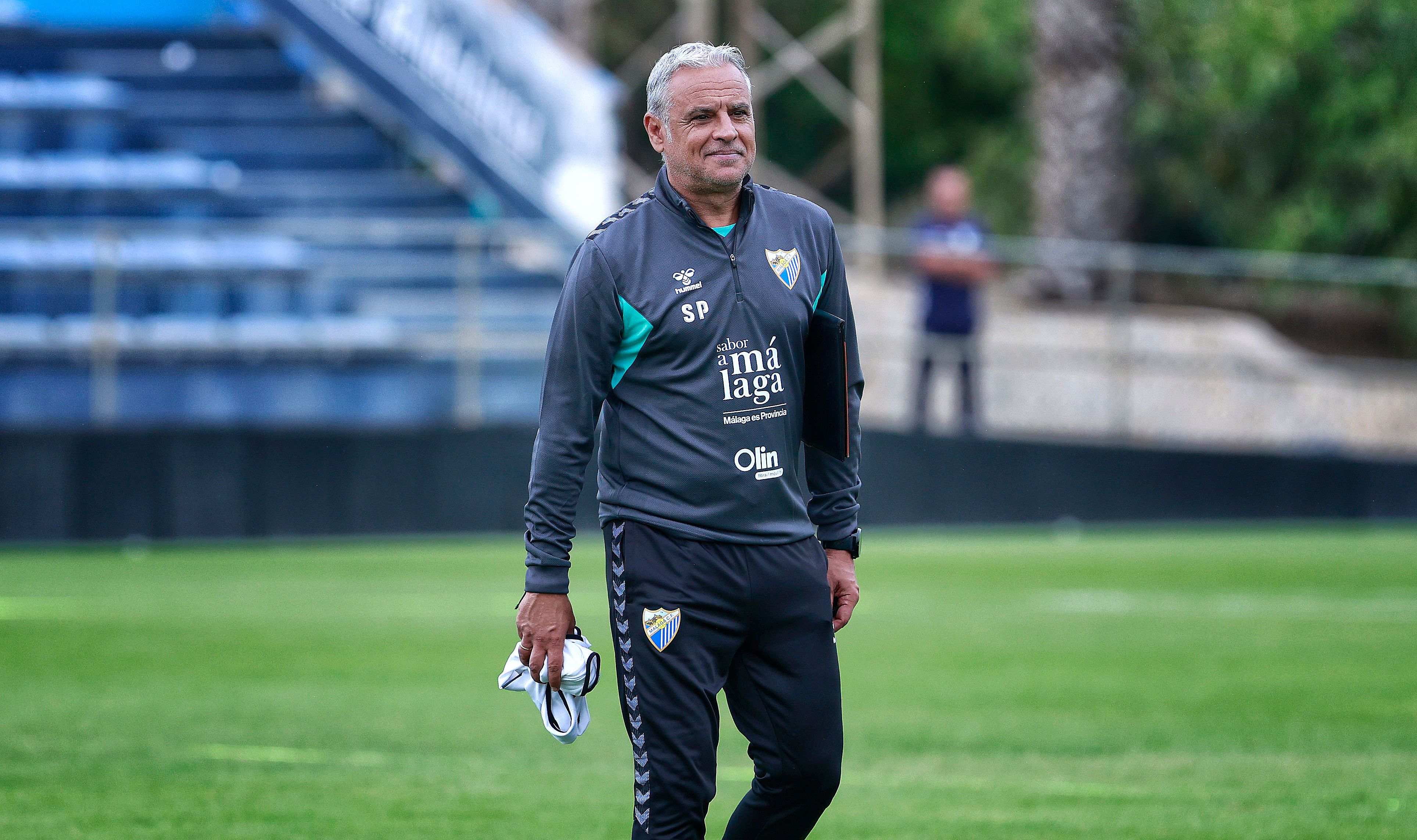  Pellicer dirige un entrenamiento.