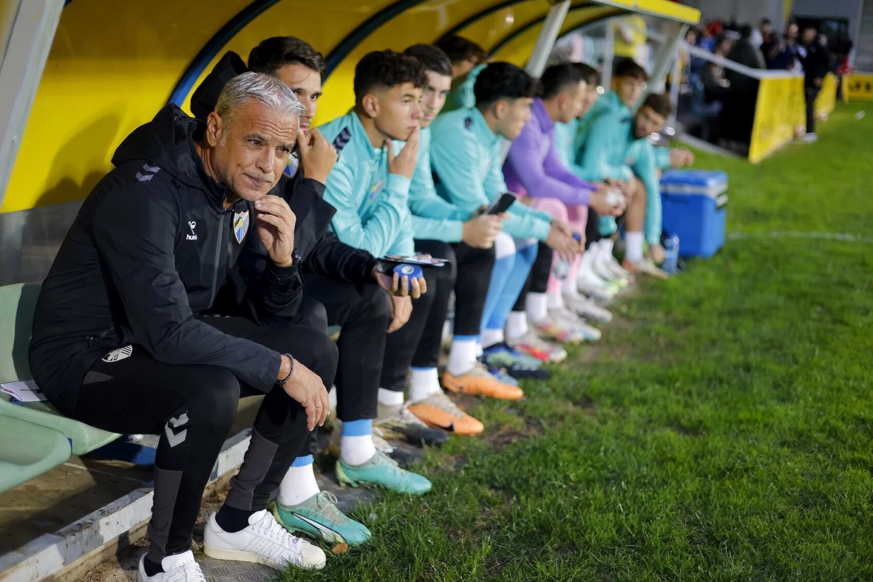  Pellicer, en el banquillo en Copa del Rey ante el Barakaldo.