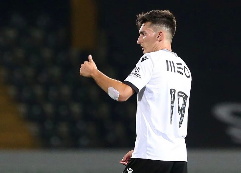  Pepelu cuando jugaba con André Almeida