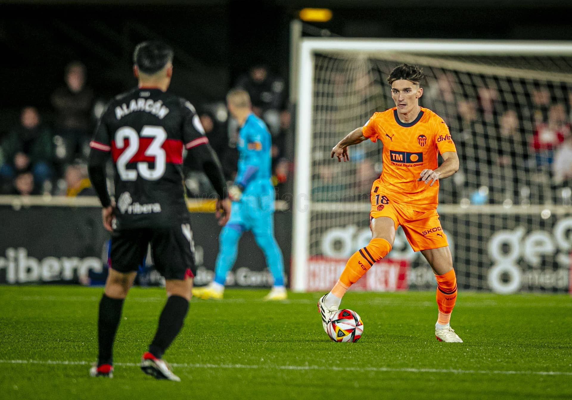  Pepelu, ante el FC Cartagena.