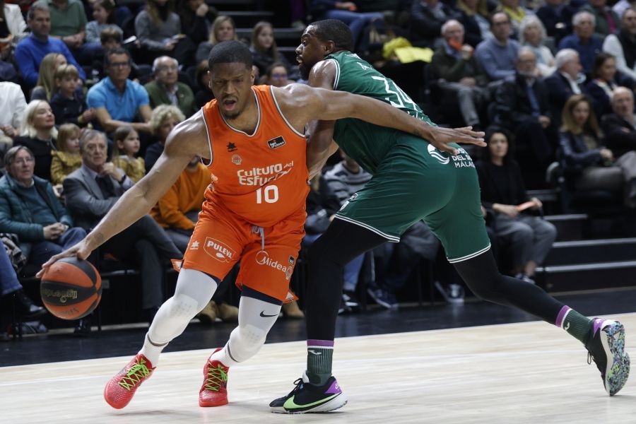 Pésima primera mitad del Valencia Basket ante Unicaja