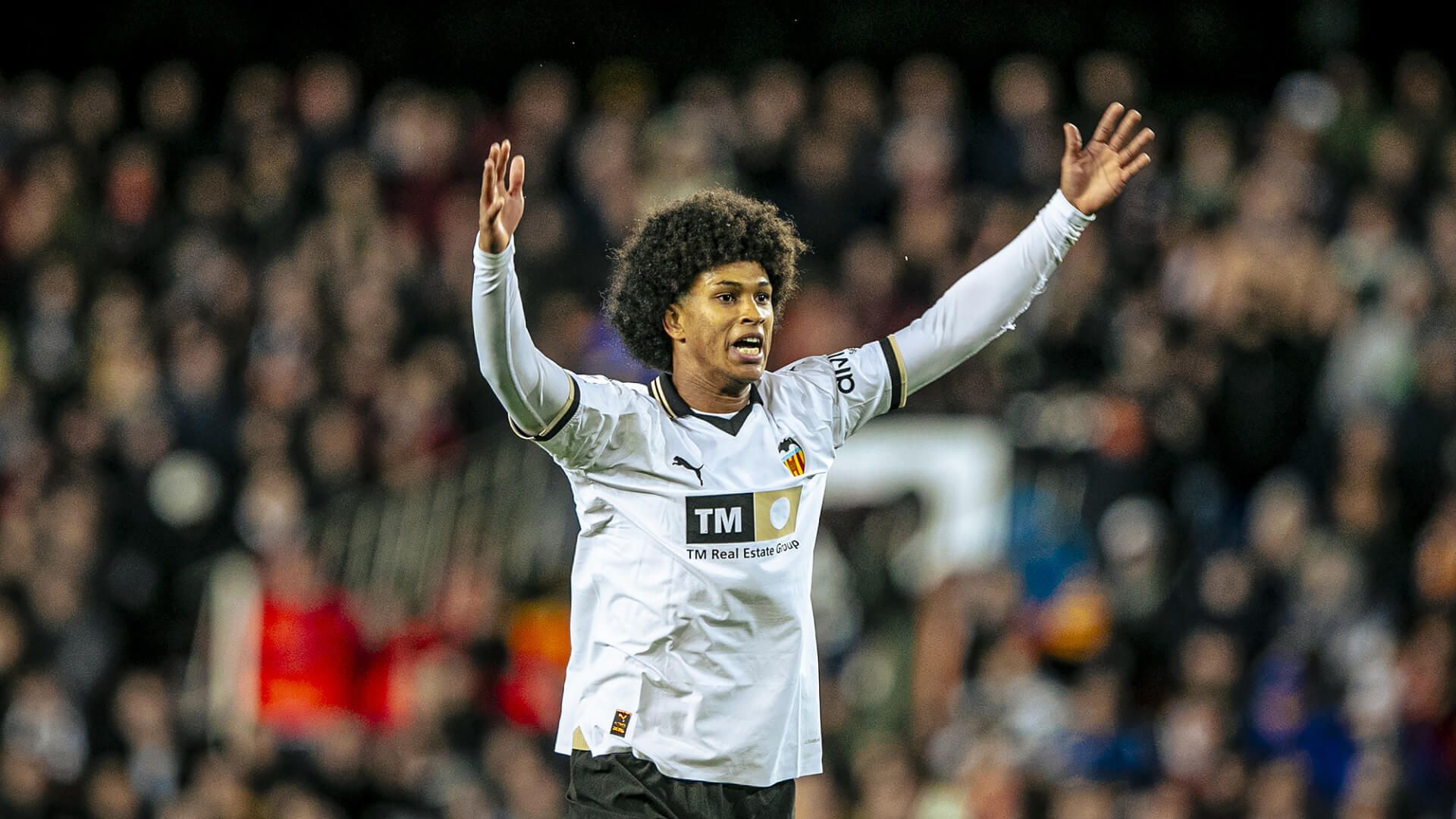  Peter Federico, ante el Real MadrId.