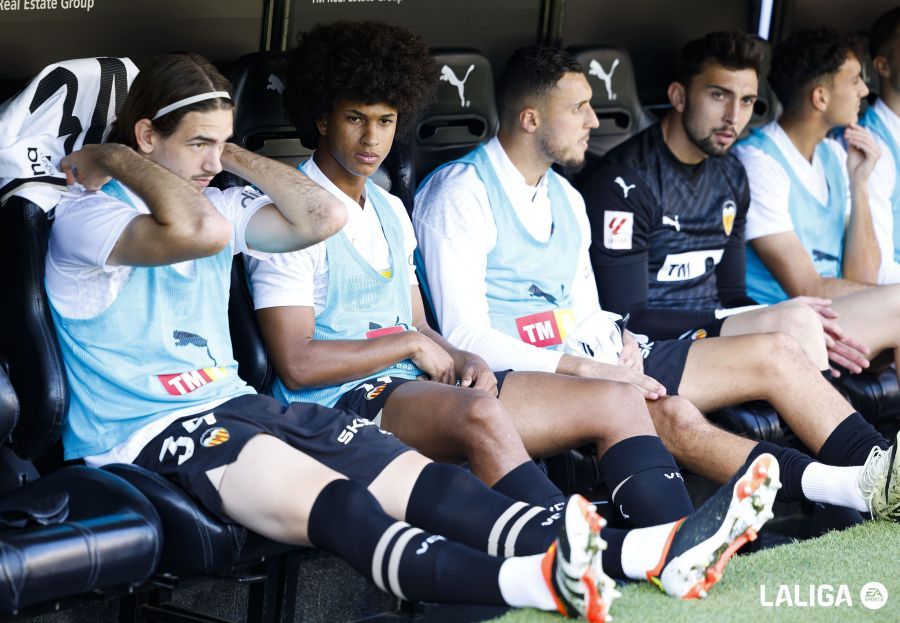  Peter Federico, antes del partido ante la UD Almería.