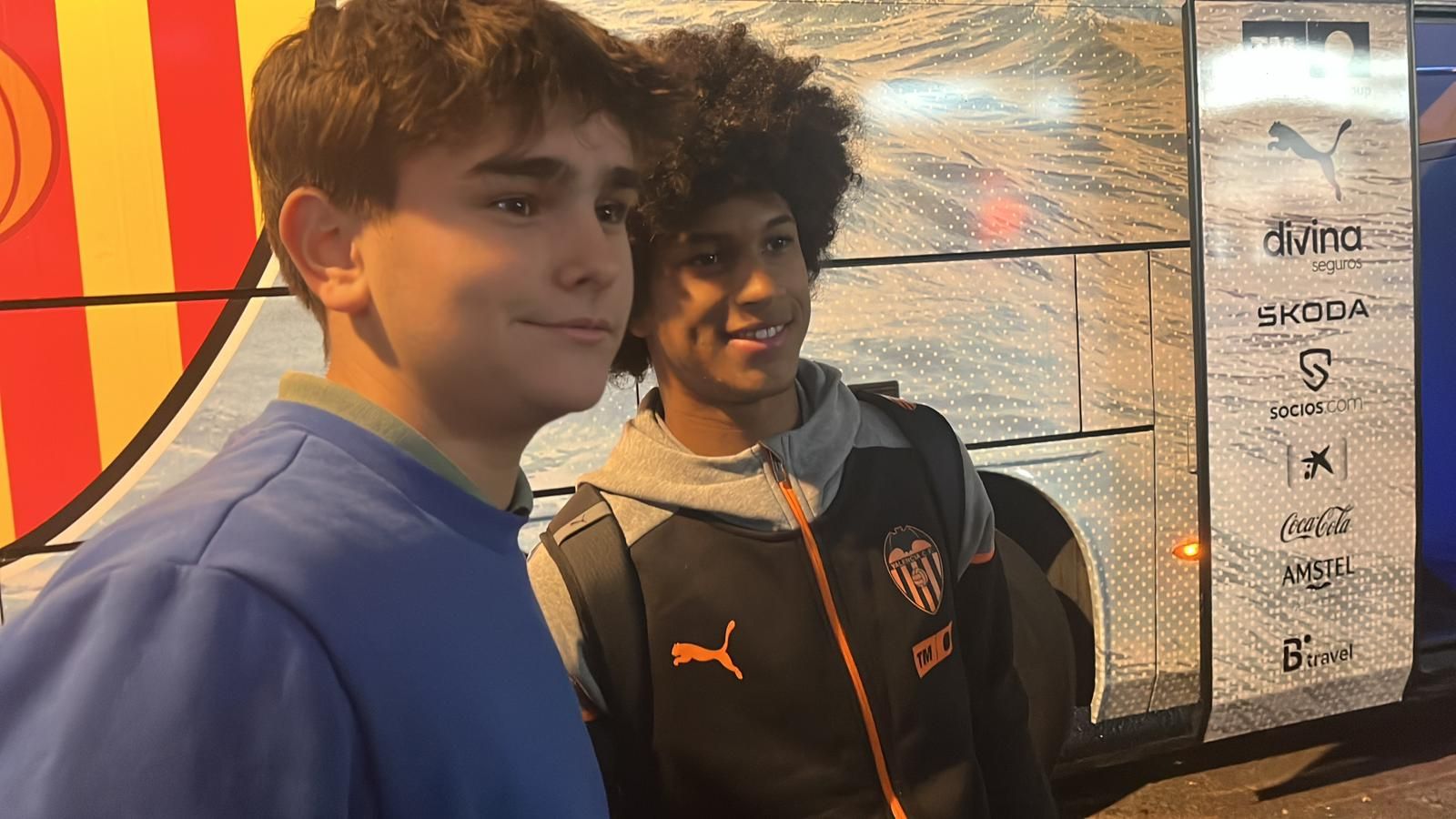  Peter Federico, en la convocatoria del Valencia CF.