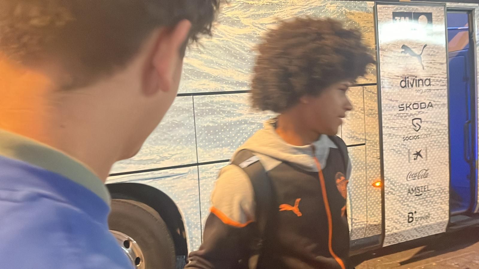  Peter Federico, en la convocatoria del Valencia CF.