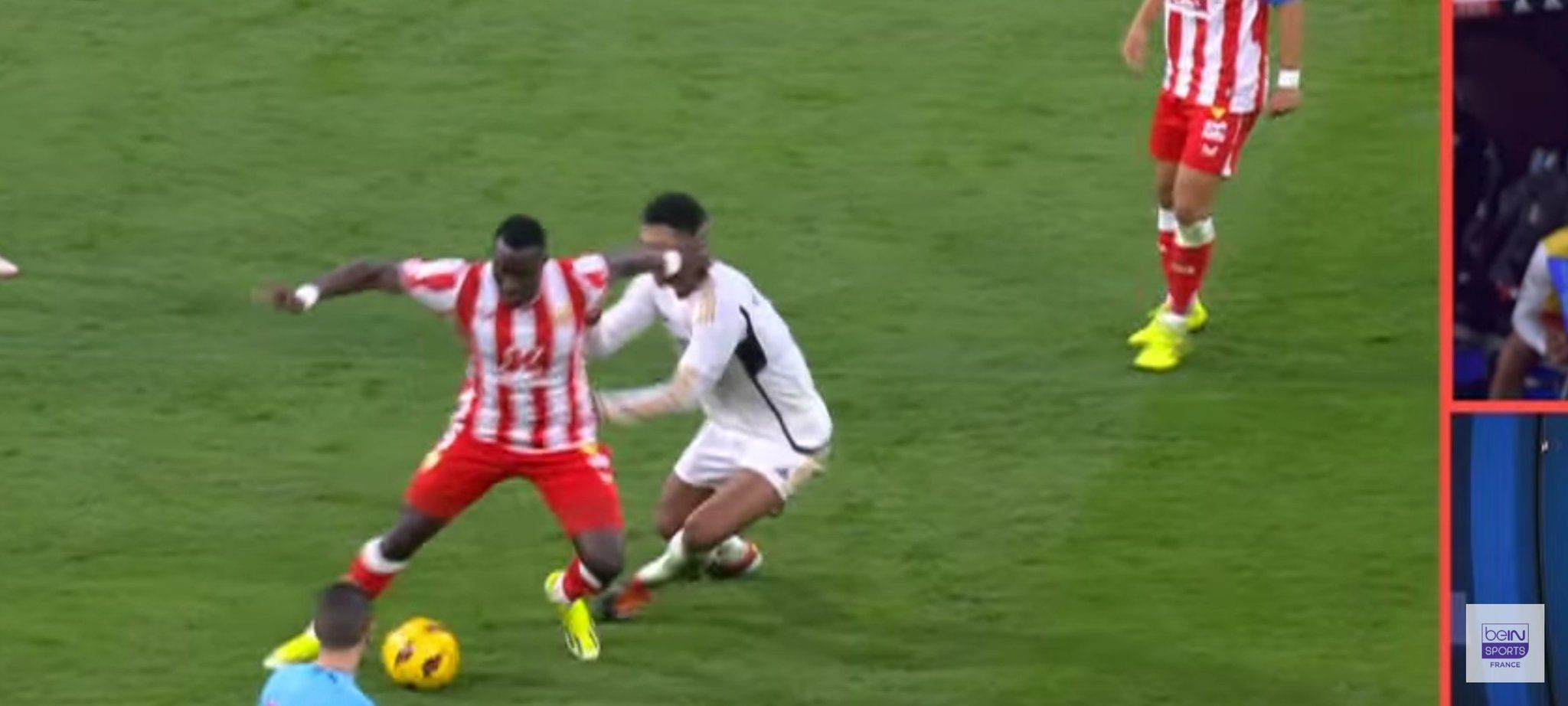  La falta de Lopy a Bellingham en el Real Madrid-Almería.