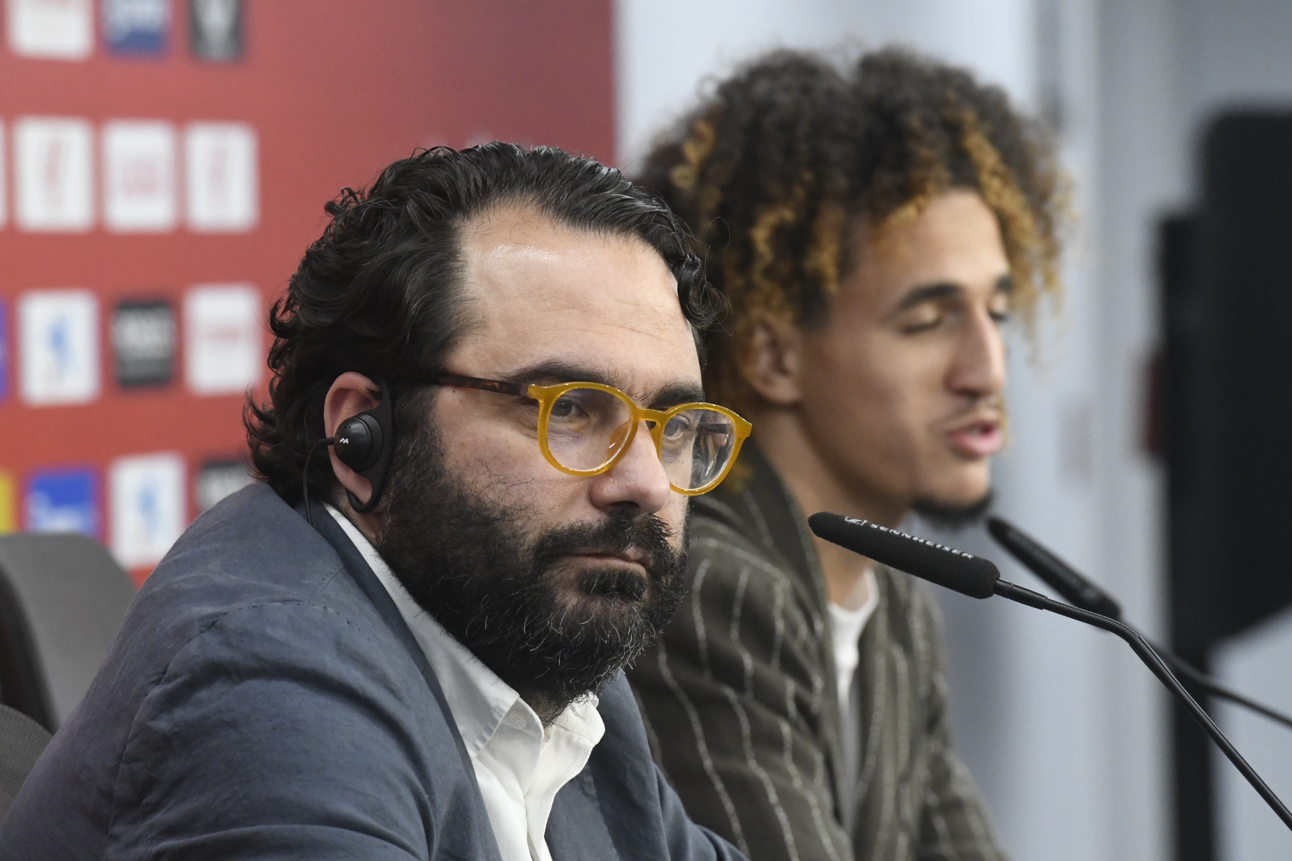 Víctor Orta, en la presentación de Hannibal.