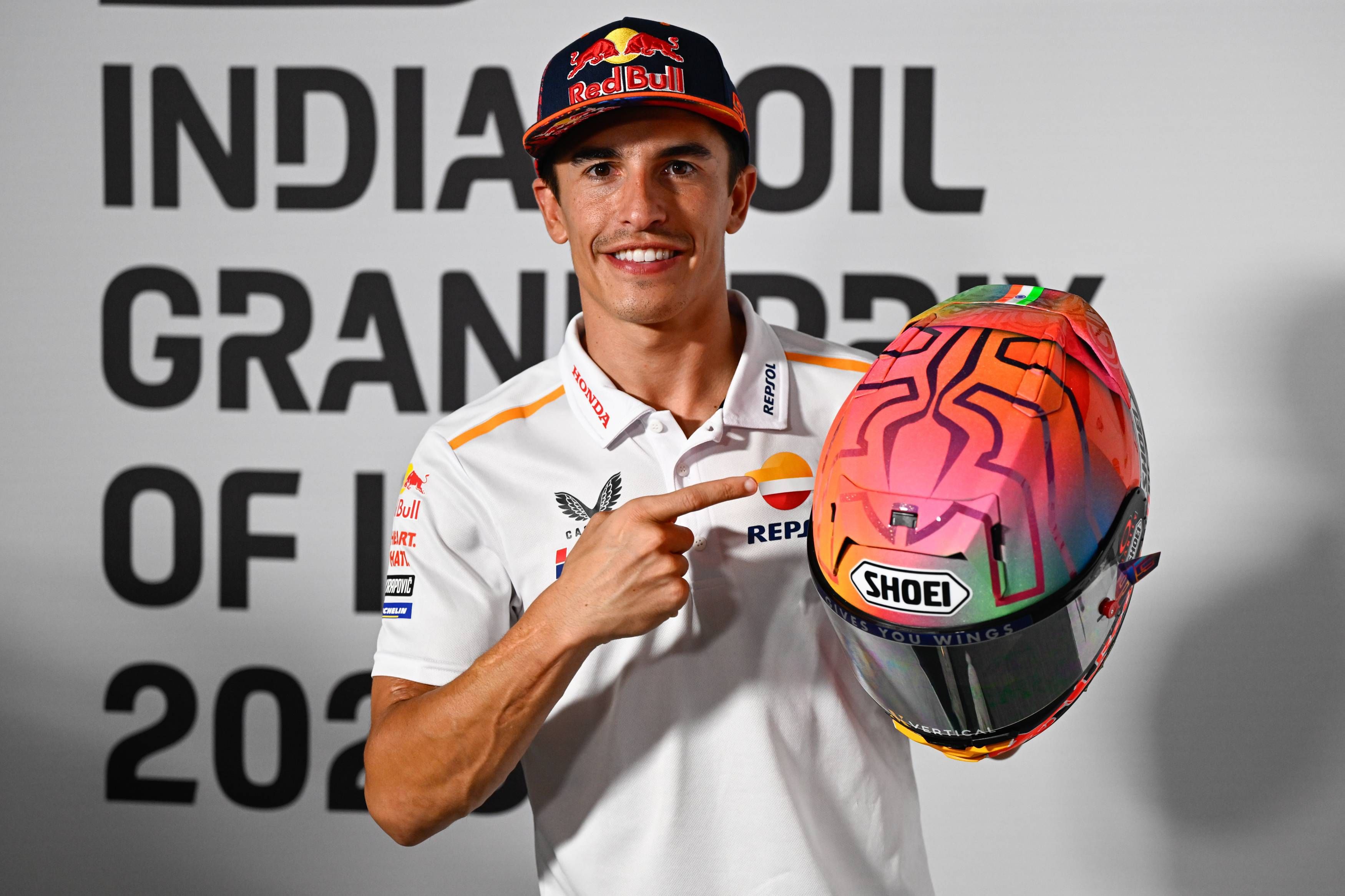 Marc Márquez, en el GP de India.