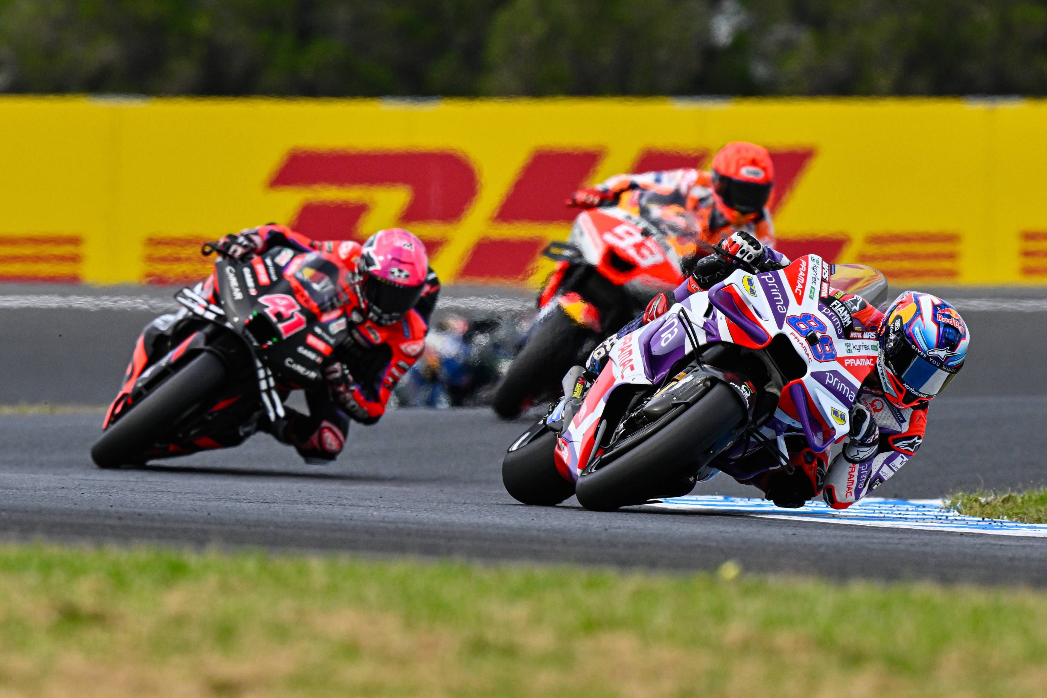 Jorge Martín, en el GP de Australia.