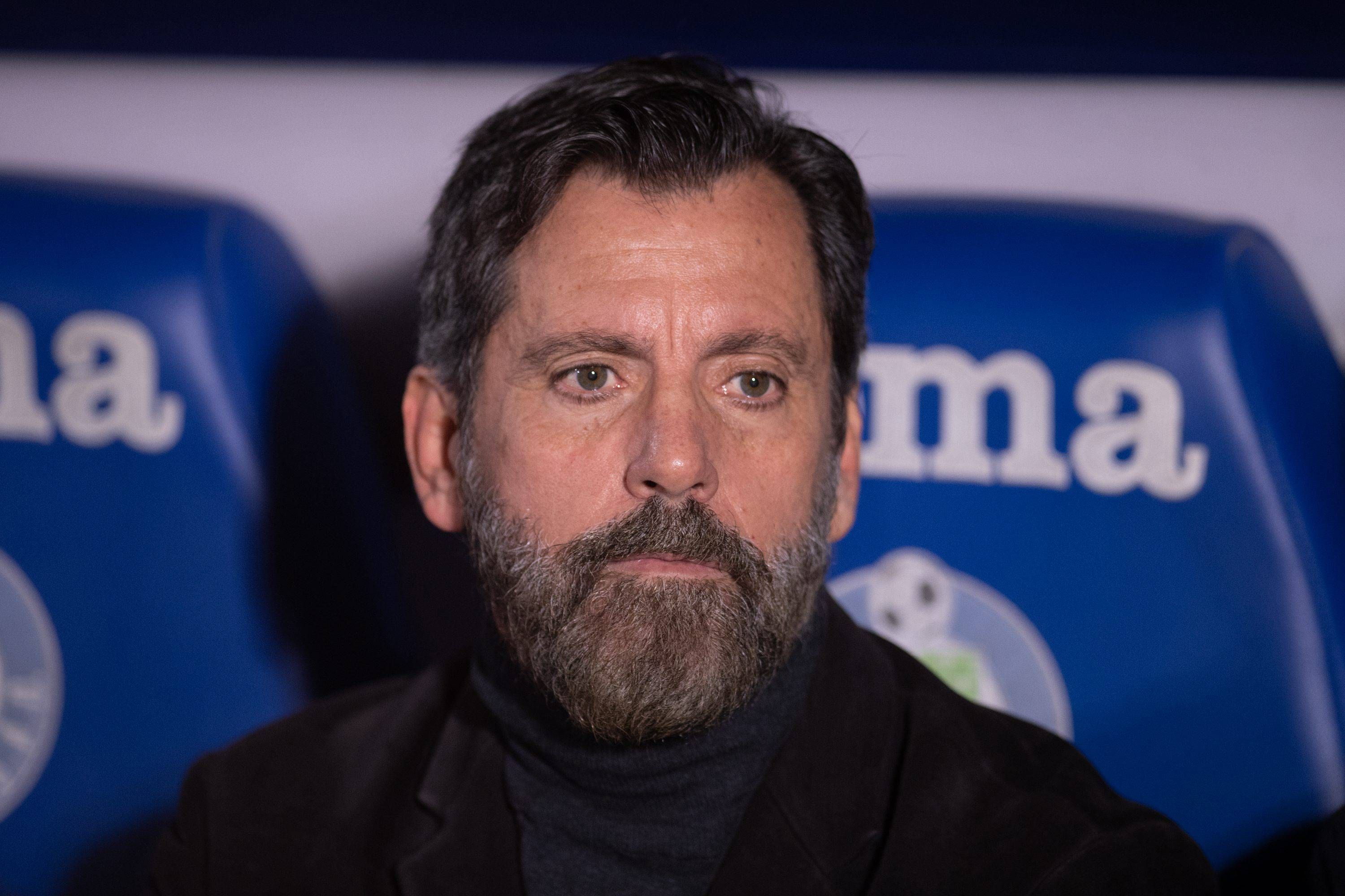  Quique Sánchez Flores regresó al Coliseum, ahora como entrenador del Sevilla (Cordon Press)