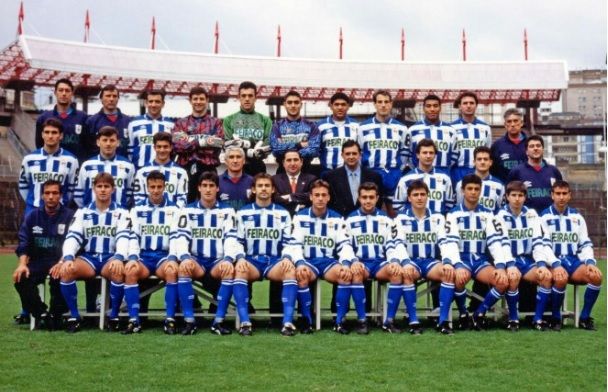 plantilla del Deportivo en la temporada 1993/94
