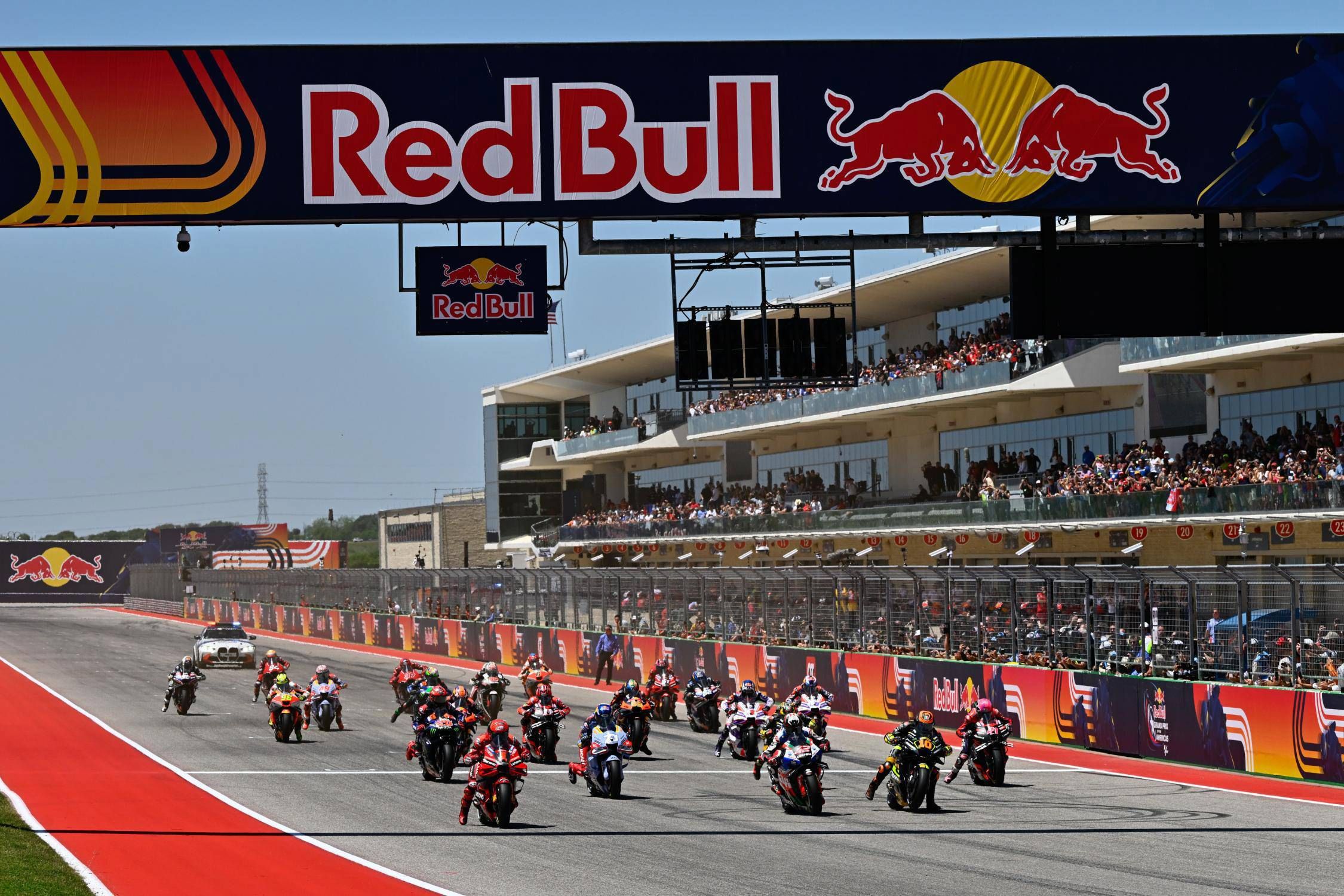 MotoGP, en el GP de Austin de 2023.