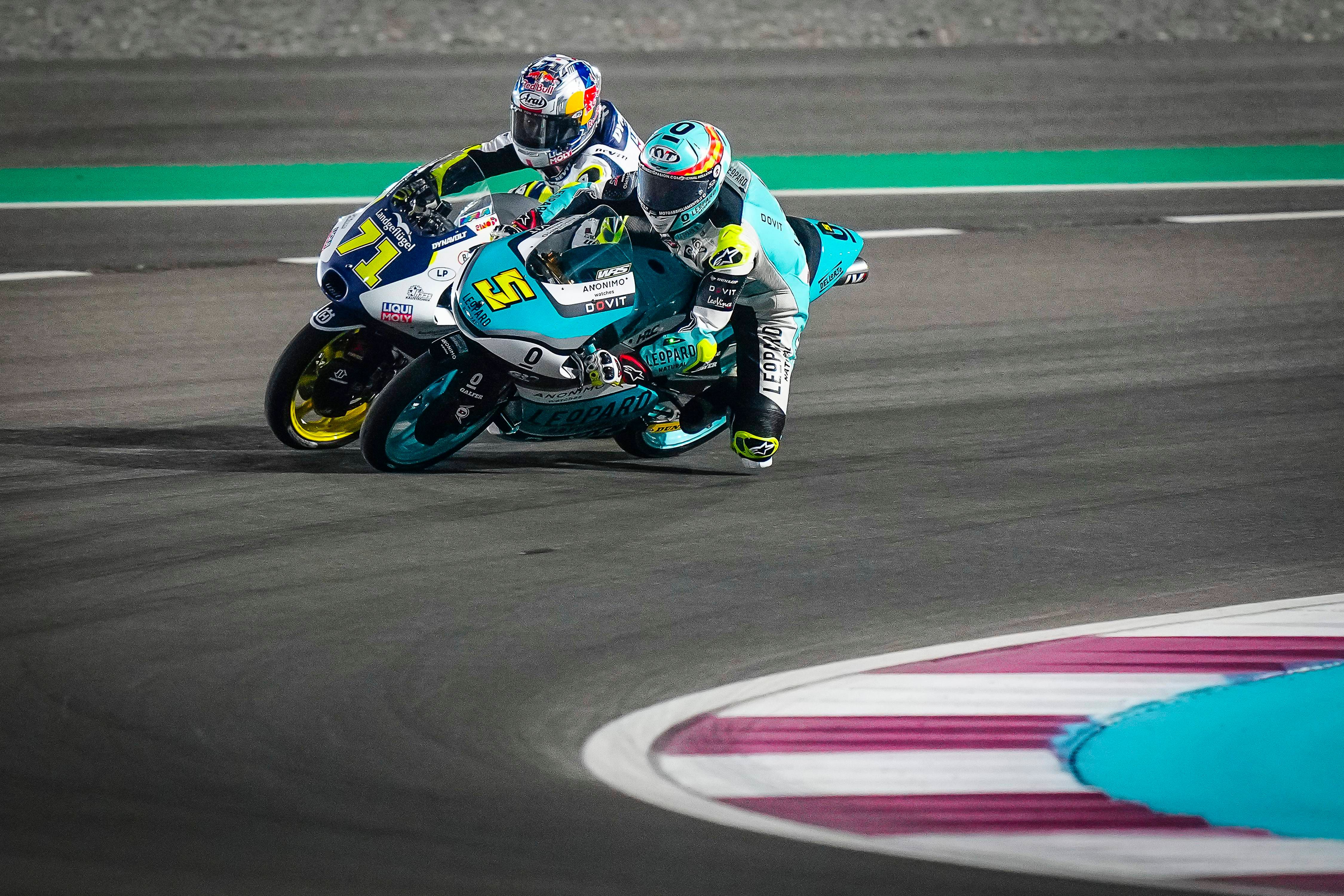  Jaume Masià, en el GP de Qatar.