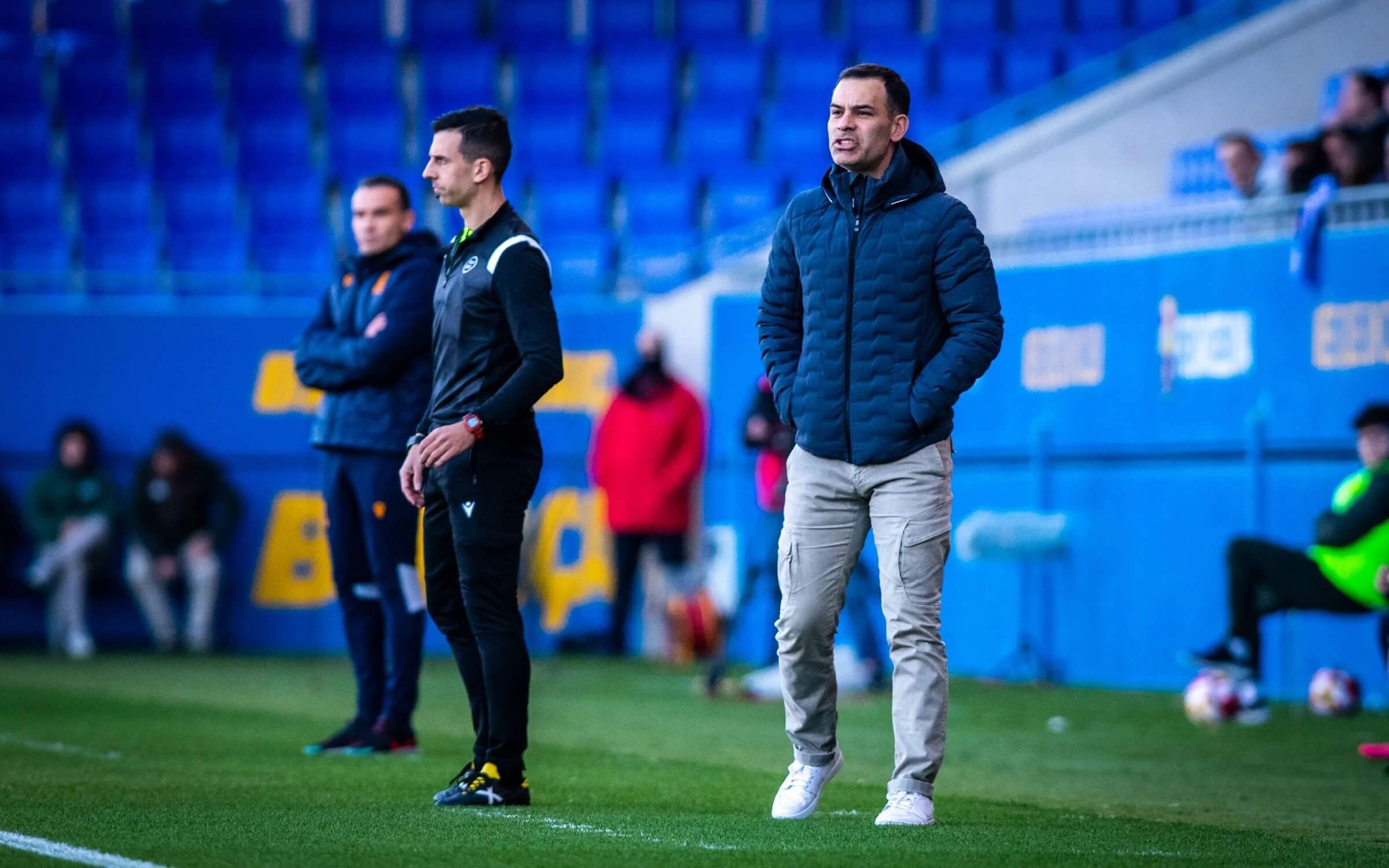 Rafa Márquez, en un partido del Barça Atlétic.