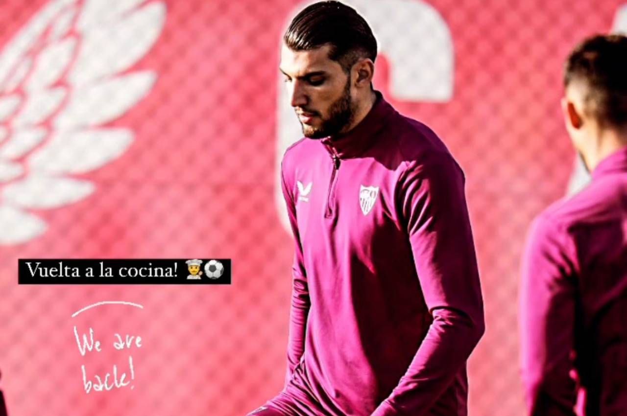  Mensaje de Rafa Mir en las redes sociales.