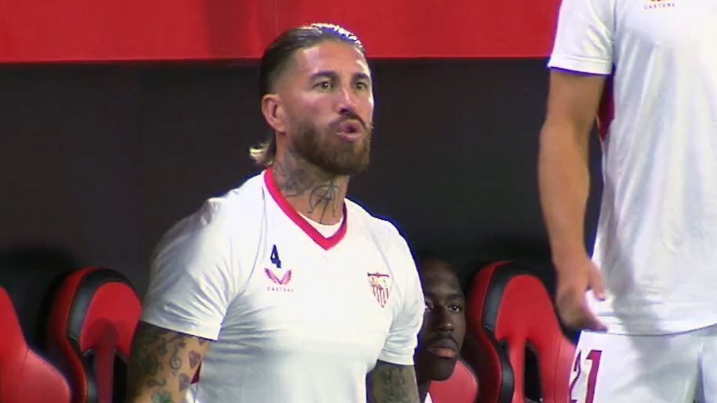 Ramos, desde la banda (Movistar+)