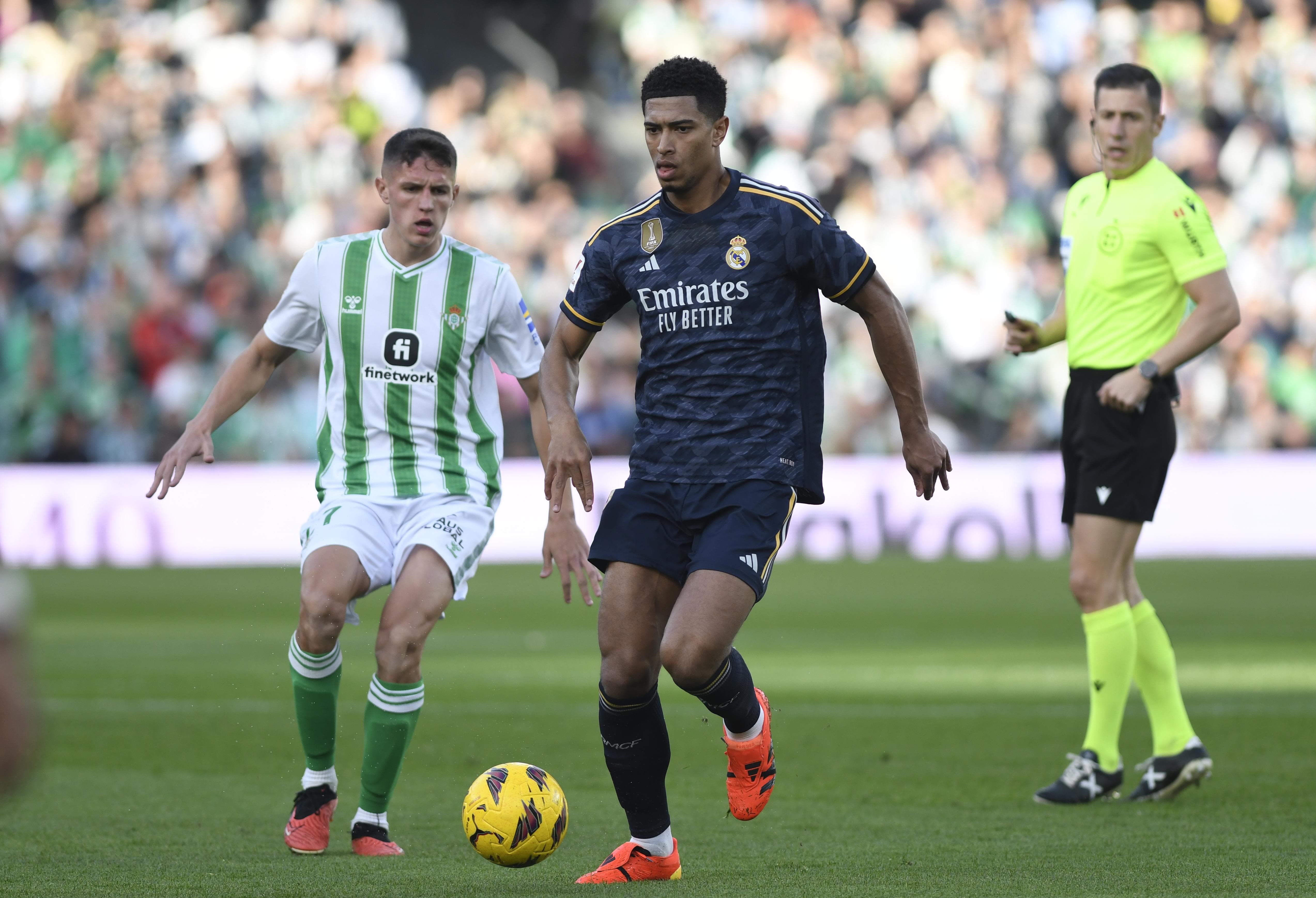 Jude Bellingham, en el Betis-Real Madrid.