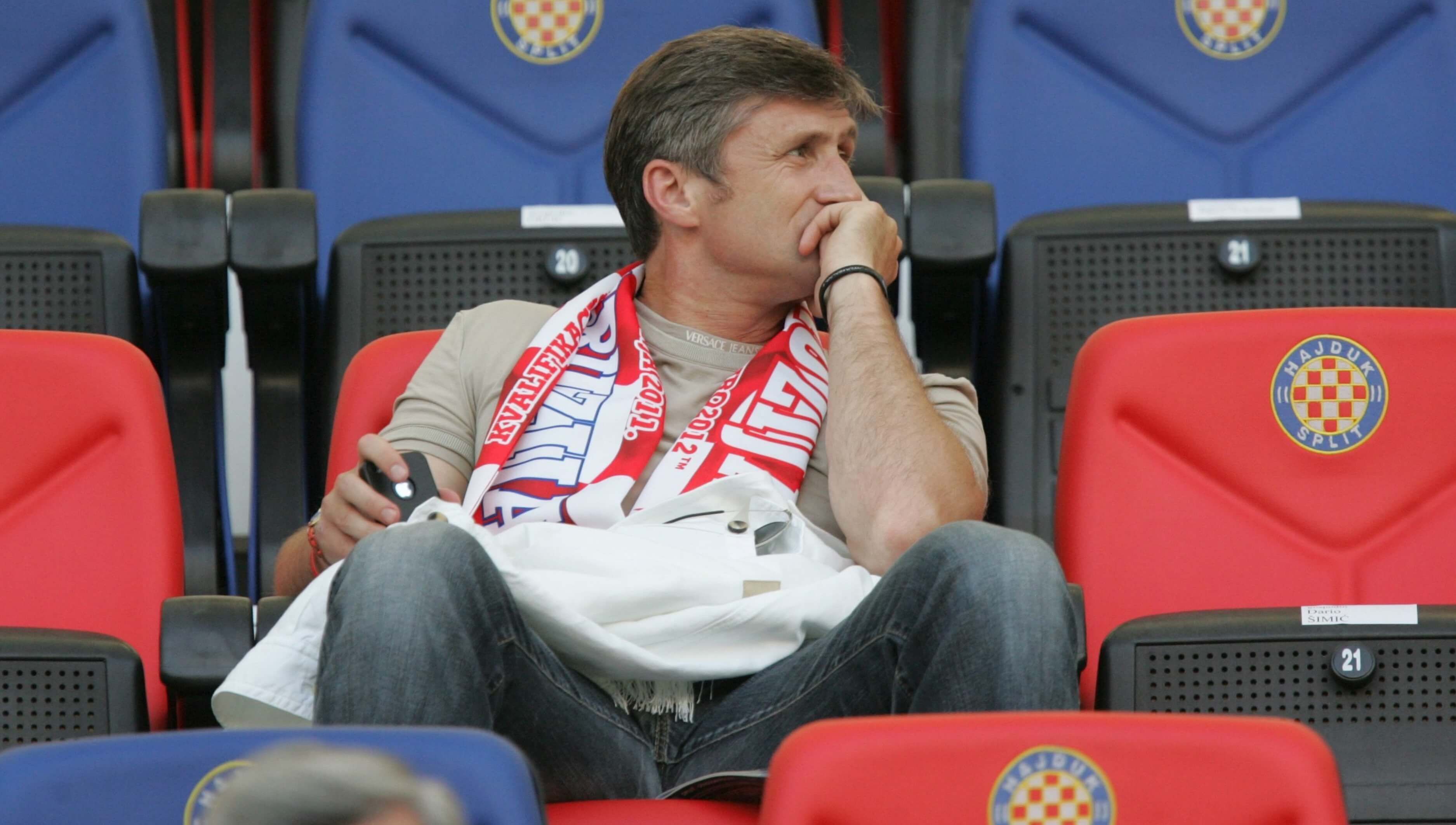  Jarni, exjugador del Betis, en un partido de Croacia.