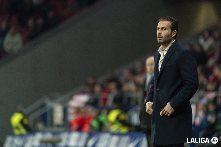  Rubén Baraja, ante el Atlético.