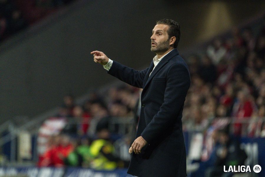  Rubén Baraja, ante el Atlético.