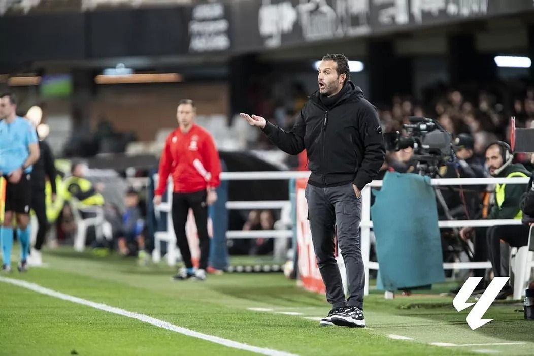  Rubén Baraja, ante el FC Cartagena.
