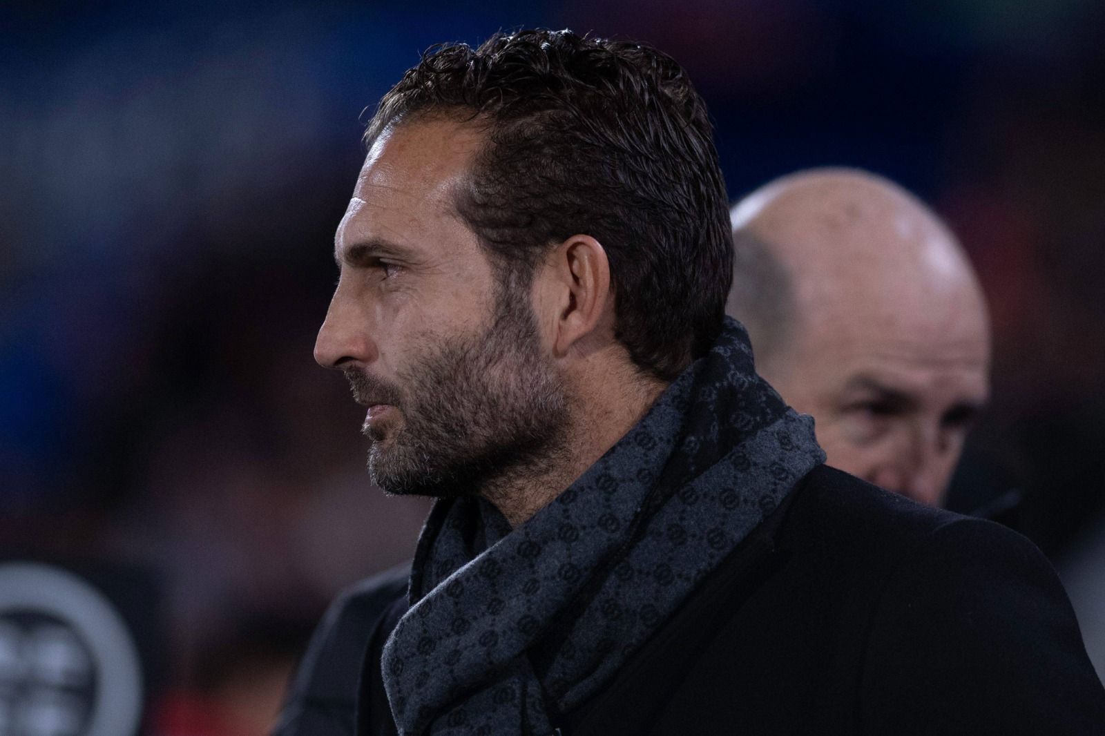  Rubén Baraja, ante el Getafe CF.