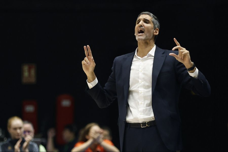  Rubén Burgos, en el partido.