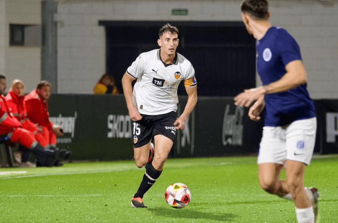  Rubén Iranzo, capitán del VCF Mestalla