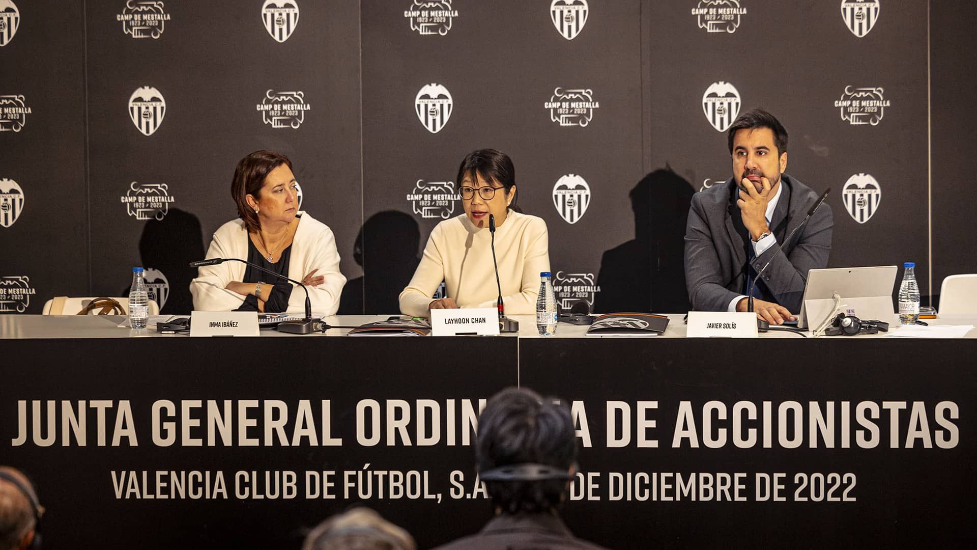 Rueda de prensa de Layhoon Chan, Javier Solís e Inma Ibáñez