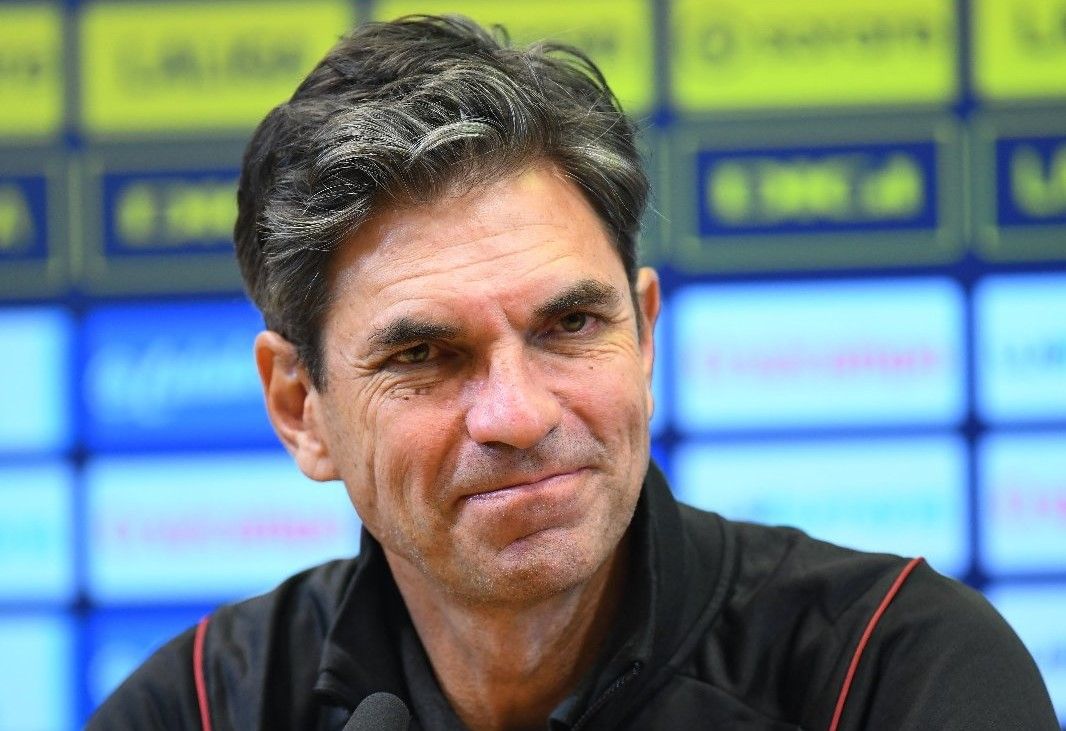 Rueda de prensa de Mauricio Pellegrino (Foto: CCF).