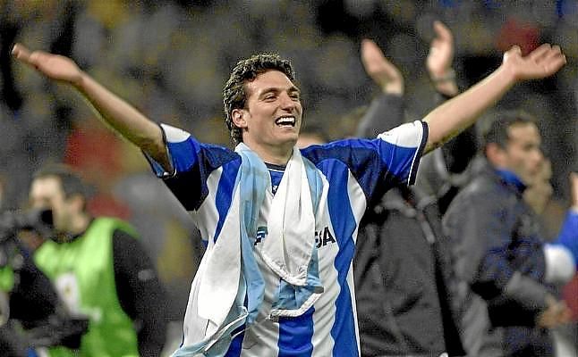 Lionel Scaloni en la victoria del Centenariazo