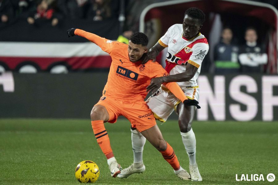  Selim Amallah, en el Rayo - Valencia CF.